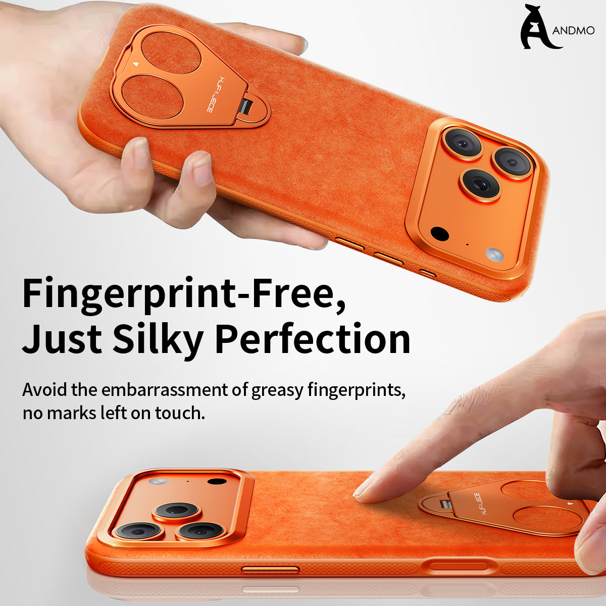 iPhone  O'Dell Leather-Feel Back Cover with Dual Rings